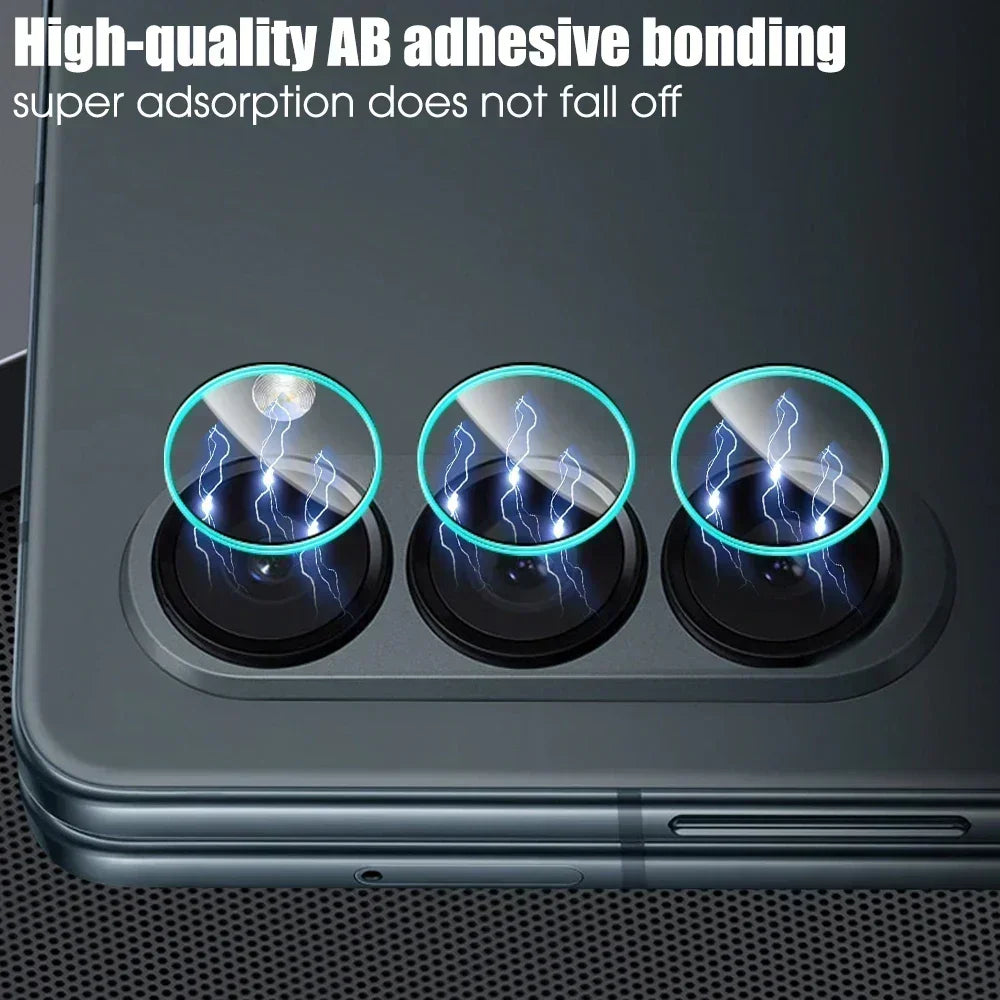 For SamsungGalaxy Z Fold5 Camera Lens Protector 9H Hardness Tempered GlassCamera Cover Protective Films for Galaxy ZFold 5