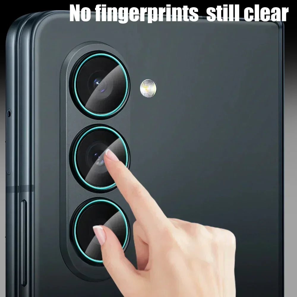 For SamsungGalaxy Z Fold5 Camera Lens Protector 9H Hardness Tempered GlassCamera Cover Protective Films for Galaxy ZFold 5