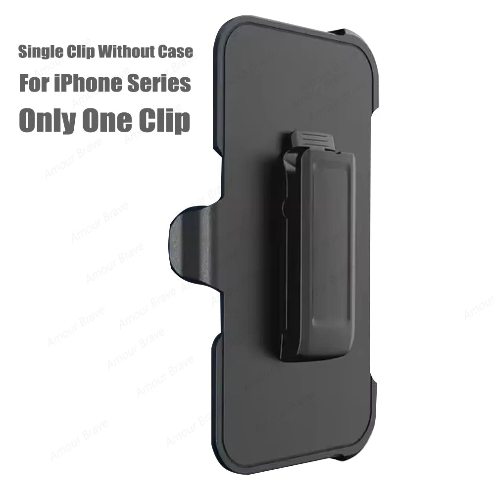 3in1 Defend Phone Case For iPhone 16 17 16E 15 14 Plus 13 12 11 Pro Max Mini Original Heavy Duty Shockproof Hybrid Armor Cover