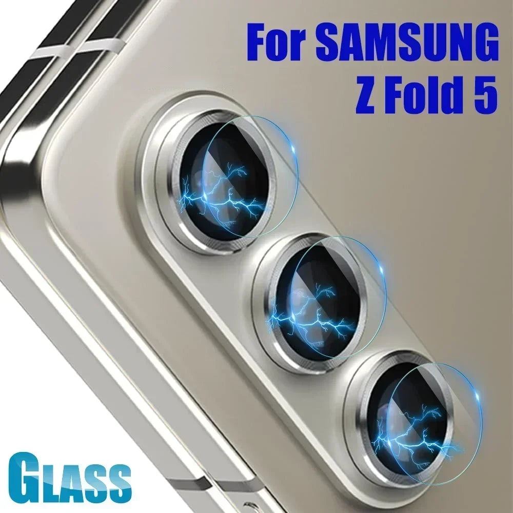 For SamsungGalaxy Z Fold5 Camera Lens Protector 9H Hardness Tempered GlassCamera Cover Protective Films for Galaxy ZFold 5