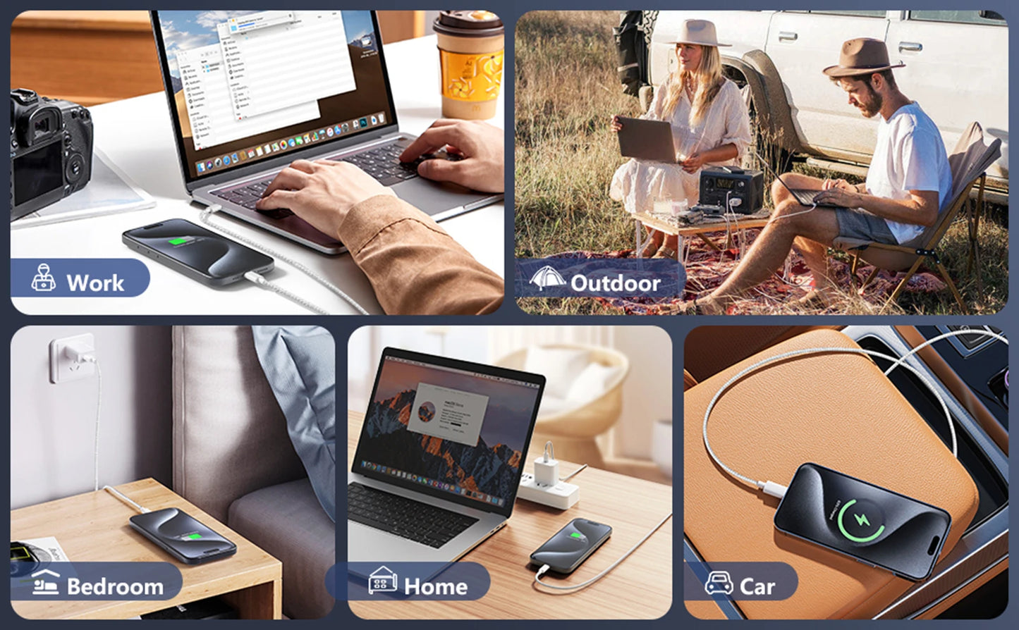 40W PD Fast Charger For iPhone 17 16 15 Pro Max USB C to C Fast Charging Cable For Samsung S25 S24 AirPods Phone Accessories